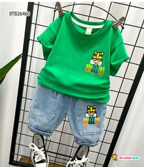 Set jeans in Hổ dễ thương cho bé trai BTB26460