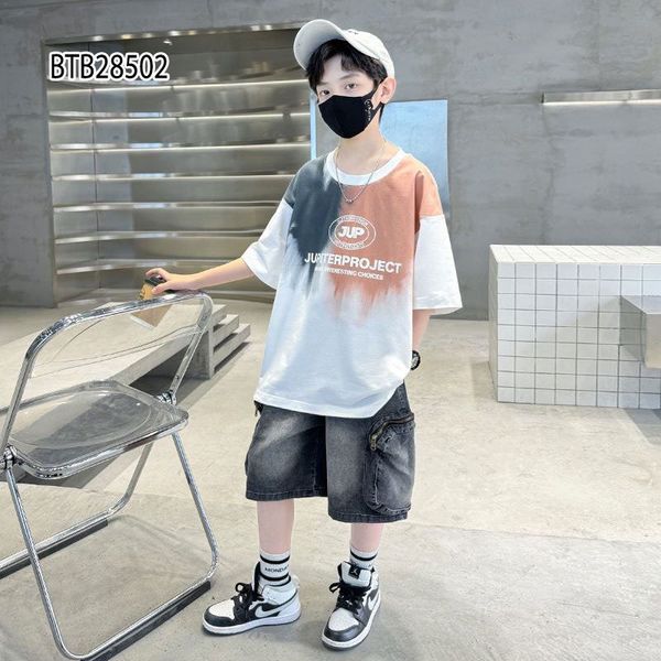 Set jeans loang màu dễ thương cho bé trai BTB28501