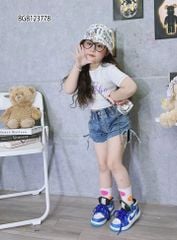 Set jeans rút dây dễ thương cho bé gái BGB123778