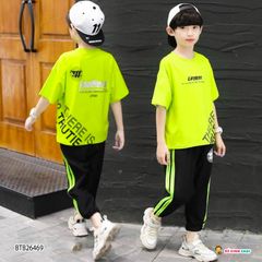 [XẢ KHO] Set thể thao LIFC quần jogger dễ thương cho bé trai BTB26469