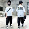 Set thun jogger in chữ RIATL dễ thương cho bé trai BTB26451