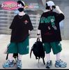 Set áo thun hiphop phối quần kaki túi hộp in chữ dễ thương cho bé trai BTB28766