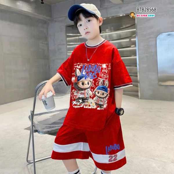 Set Labubu Vans phối màu dễ thương cho bé trai BTB28568