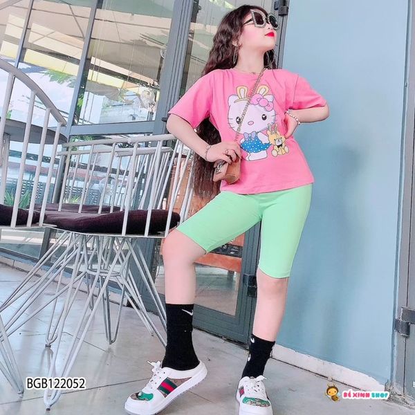 Bộ lửng HELLO KITTY dễ thương cho bé gái BGB122051