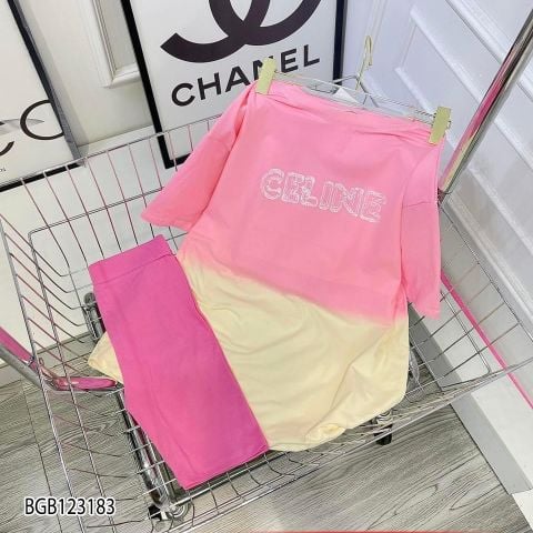 Set lửng loang màu CELINE dễ thuong cho bé gái BGB123182
