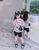 [XẢ KHO] Set áo sọc cún Soopy quần legging lửng dễ thương cho bé gái BGB123253