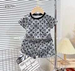 [XẢ KHO] Bộ thun LV dễ thương cho bé trai BTB27546