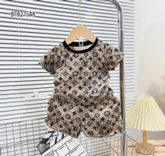 [XẢ KHO] Bộ thun LV dễ thương cho bé trai BTB27546