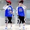 Set áo NARUTO quần phối viền cực ngầu cho bé trai BXG236