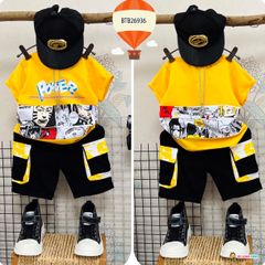 Set túi hộp Naturo Power dễ thương cho bé trai BTB26934