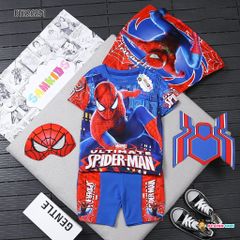 Bộ siêu anh hùng kèm áo choàng và mặt nạ dễ thương cho bé trai BTB26851