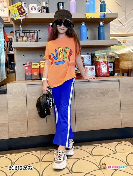 [XẢ KHO] Set ống suông SUPER dễ thương cho bé gái BGB122689