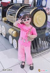 Set áo mèo Marie quần suông dễ thương cho bé gái BGB122854