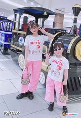 Set áo mèo Marie quần suông dễ thương cho bé gái BGB122854