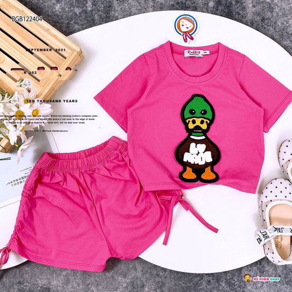 [XẢ KHO] Set rút dây đắp vịt dễ thương cho bé gái BGB122404