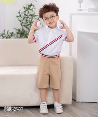 Bộ sơ mi bé trai Thom dễ thương cho bé trai BTB27770