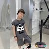 Bộ thun tay lỡ in cừu đắp chân nổi dễ thương cho bé trai & bé gái BXG916