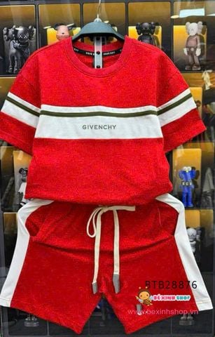 Set bé trai thêu Givenchy dễ thương cho bé trai BTB28874