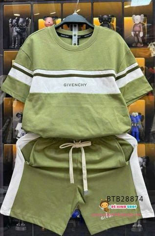 Set bé trai thêu Givenchy dễ thương cho bé trai BTB28874