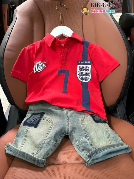 Set jean trụ số 7 cực ngầu cho bé trai BTB28784