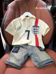 Set jean trụ số 7 cực ngầu cho bé trai BTB28784