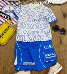 [XẢ KHO] Set THUN ÁO CHỮ quần túi hộp dễ thương cho bé trai BTB28145