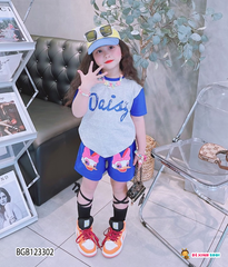 Bộ thun vịt Daisy dễ thương cho bé gái BGB123301