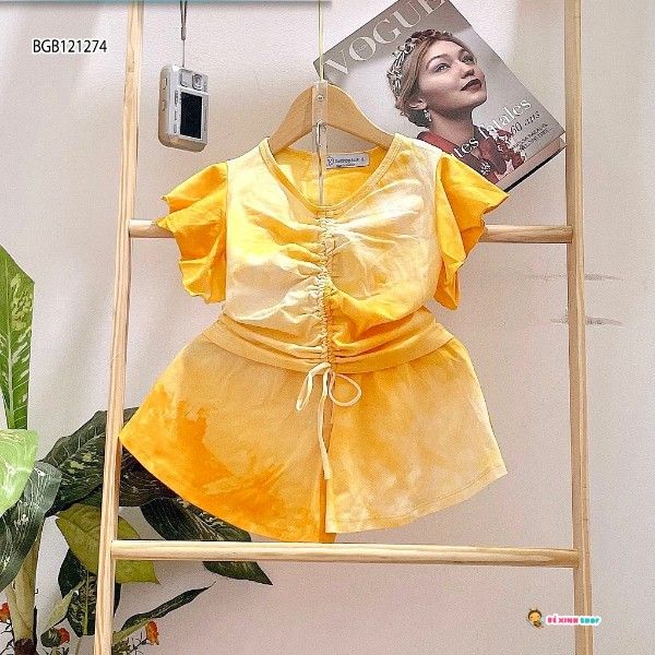 Set loang màu RÚT DÂY CÁNH TIÊN dễ thương cho bé gái BGB121272