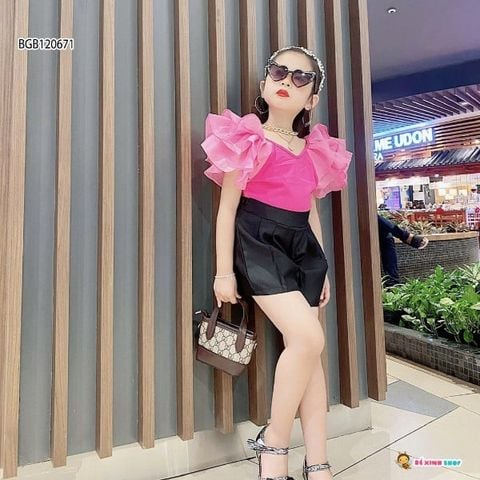 [XẢ KHO] Set đùi tay phồng dễ thương cho bé gái BGB120670
