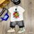 [XẢ KHO] Set jean cọp dễ thương cho bé trai BTB24198