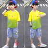 Set jeans loang màu in gấu dễ thương cho bé trai BTB25385