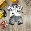 Set jeans Mickey phối bo dễ thương cho bé trai BTB24327