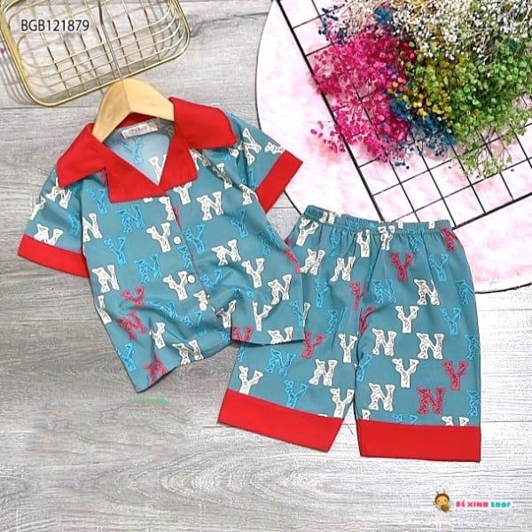 Pijama lửng NY dễ thương cho bé gái BGB121877