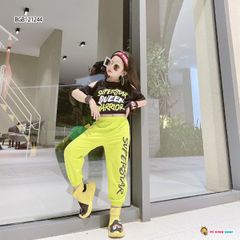 [XẢ KHO] Set thể thao Queen dễ thương cho bé gái BGB121244