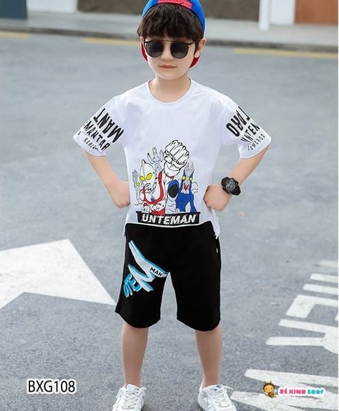 Set siêu nhân UTEMEN cực ngầu cho bé trai BXG107