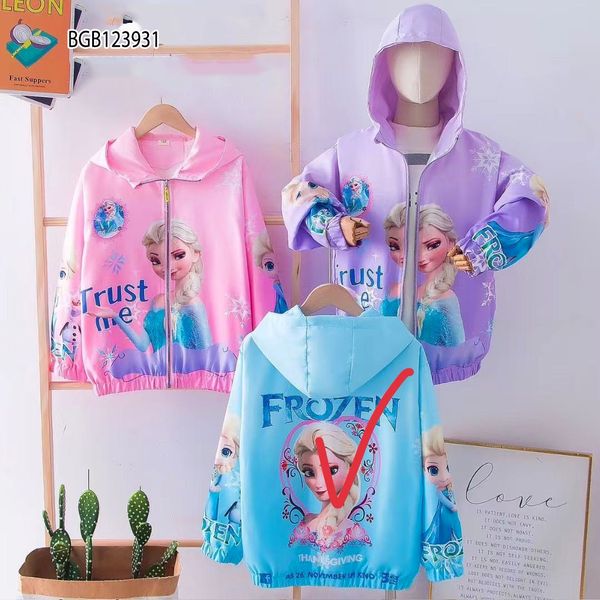 Áo gió in 3D dễ thương cho bé gái BGB123928