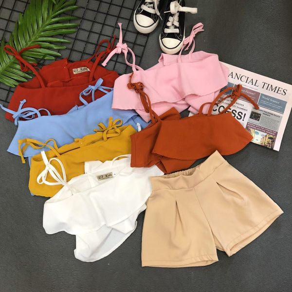 Set áo dây tầng dễ thương cho bé gái BGB119304