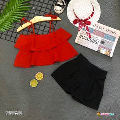 Set áo dây tầng dễ thương cho bé gái BGB119304