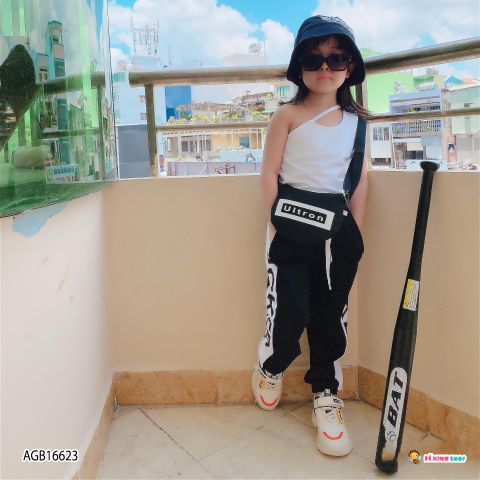 [XẢ KHO] Áo kiểu lệch vai  dễ thương cho bé AGB16623