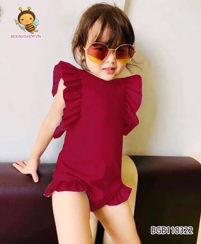 Set bơi bèo kèm nón dễ thương cho bé gái  BGB118321