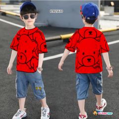 Set jeans GẤU cho bé BTB25628