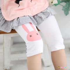 [XẢ KHO] Quần legging thỏ dễ thương cho bé gái  QGB16872