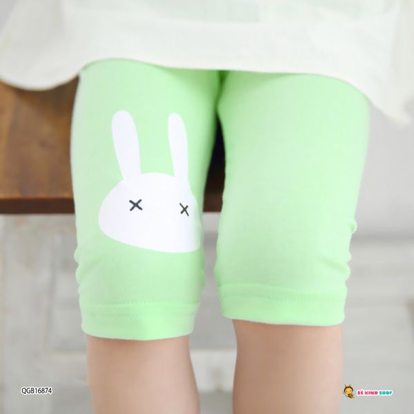 [XẢ KHO] Quần legging thỏ dễ thương cho bé gái  QGB16872