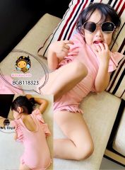 Set bơi bèo kèm nón dễ thương cho bé gái  BGB118321