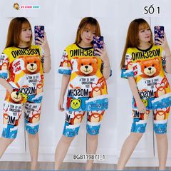 [XẢ KHO] Bộ lửng 3D mẹ bé hoạt hình BGB119871