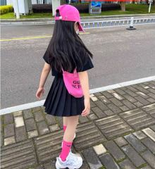 Chân váy xếp ly dễ thương cho bé gái mix đồ  QGB17487