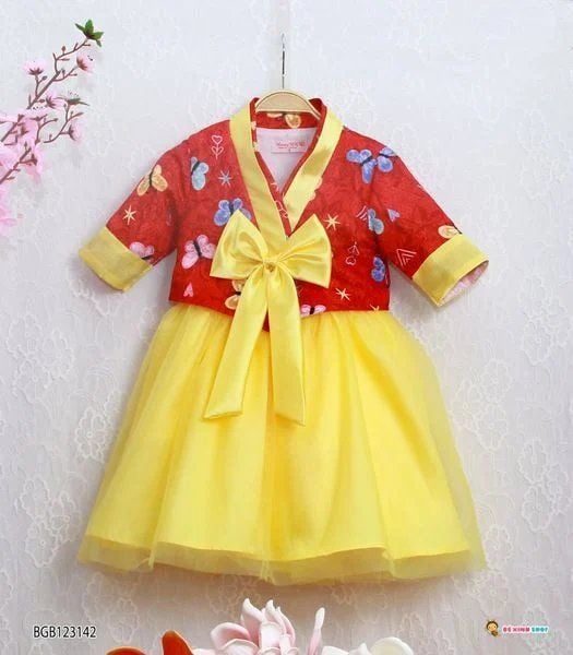 Set Handbok Hàn Quốc dễ thương cho bé gái ngày Lễ Tết BGB123141