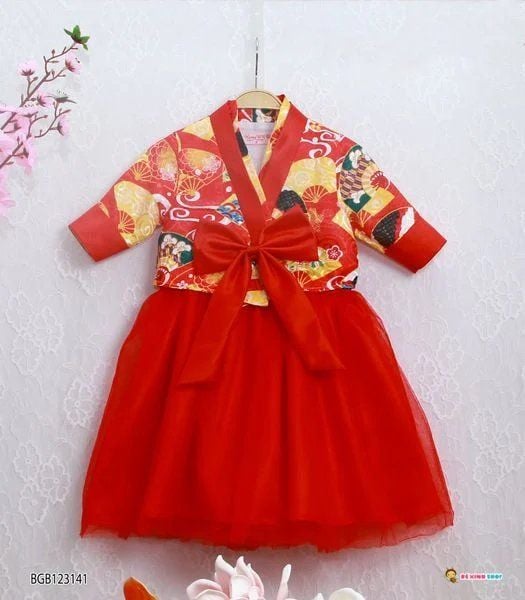 Set Handbok Hàn Quốc dễ thương cho bé gái ngày Lễ Tết BGB123141