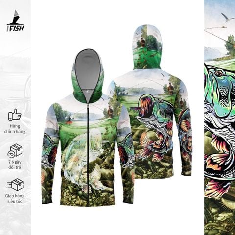 Áo đi câu cá đẹp lure quái