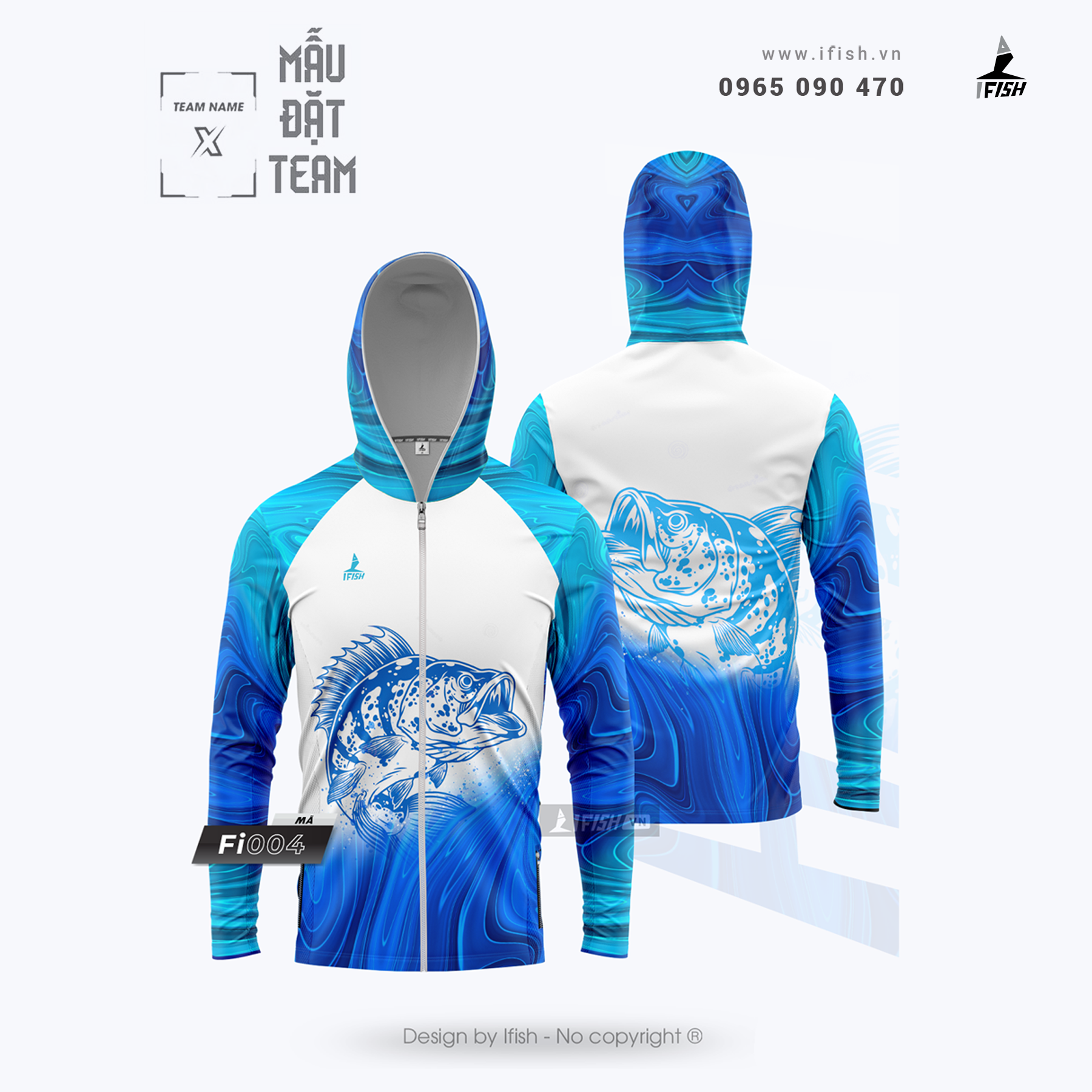  Áo câu cá FI004 